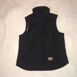 NWOT Black Vest size large